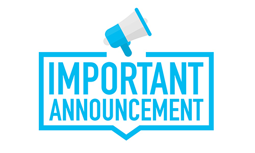 important announcement