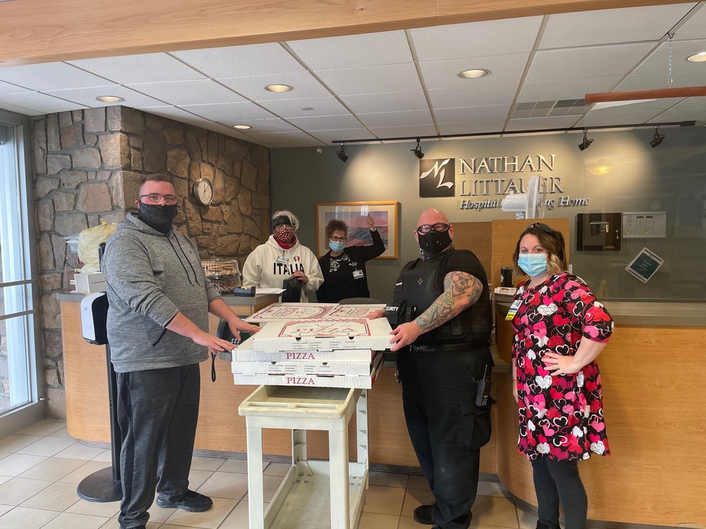 GESD show their appreciation for the staff at NLH! Check out the photos