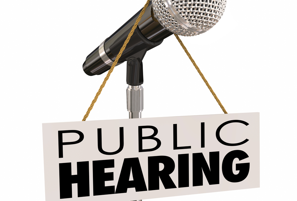 public hearing 