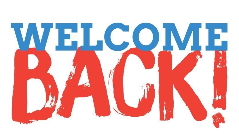 welcome back