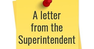superintendent Letter