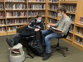 Students in Ms. Alam's Creative Writing class have been immersing themselves in children's books.
