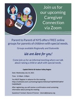 Parents, Here is information about a Caregiver connection group, next meeting is July 14th from 12:30-2 pm. It’s free but you do need to register in advance for this zoom meeting. Click on the link below for more information