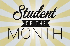 Congratulations to the following students of the month of March!