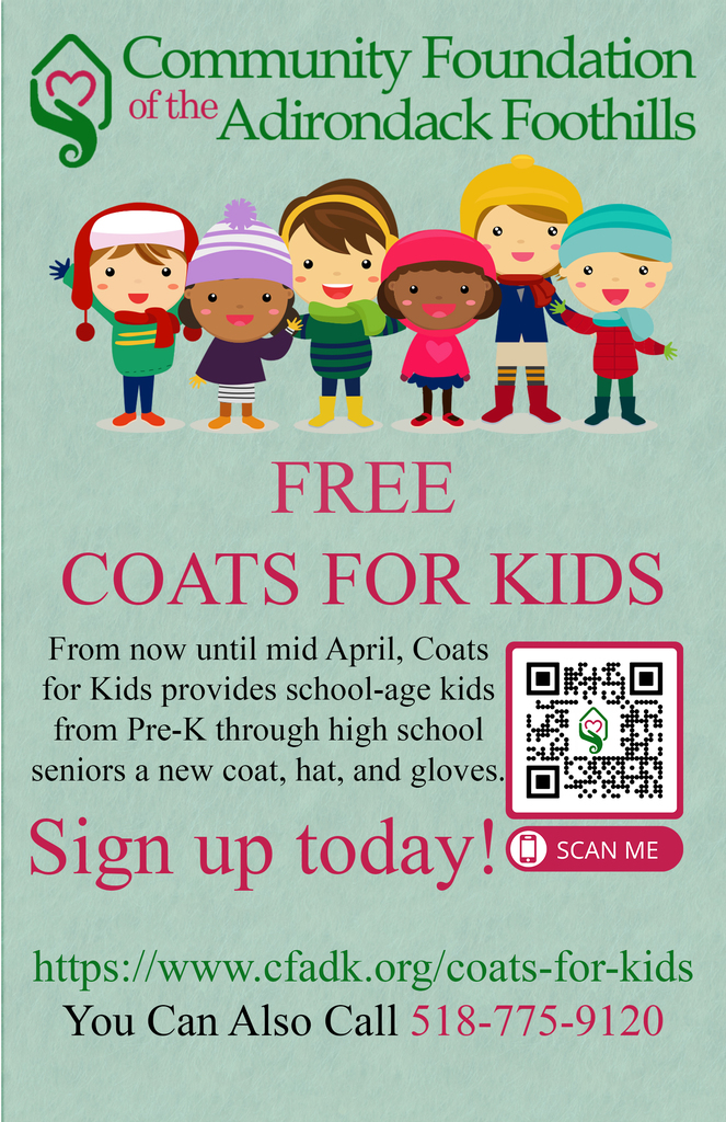 Free coats for kids