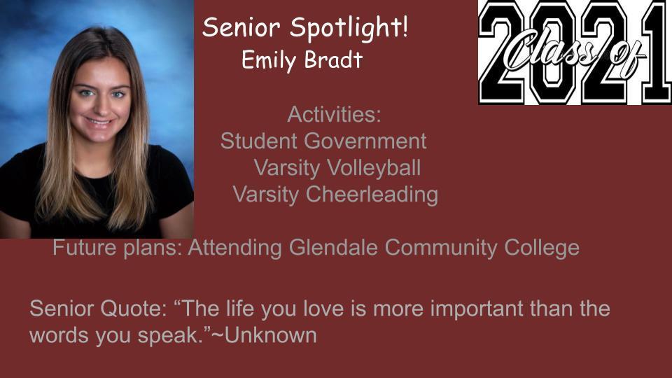 GHS Senior Spotlight!