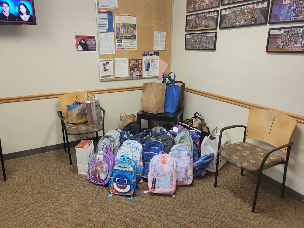 The Gloversville School District wanted to send a big thank you to Taylor Made Products for donating all these school supplies for the students of Gloversville! 