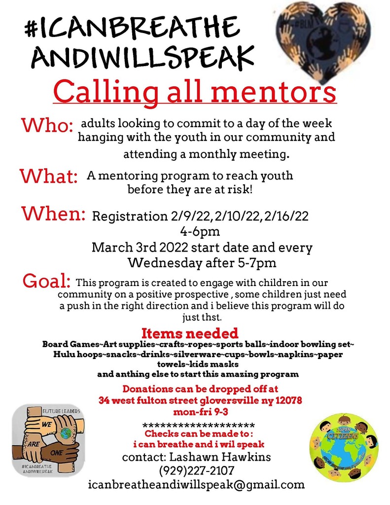 calling all mentors