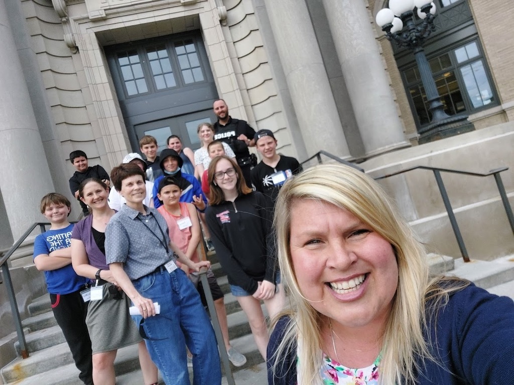 Students traveled from The Loft to The Gloversville Public Library, where they took a tour, signed up for library cards, and participated in activities. A special thanks to Officer Pescetti for keeping everyone safe on the trip.