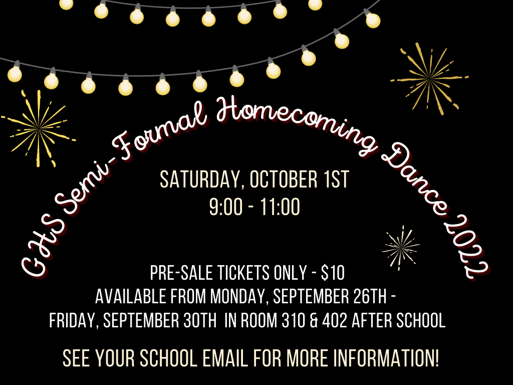 GHS Homecoming Dance