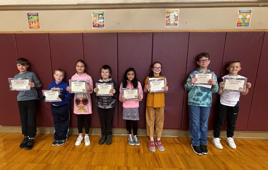Grade 5 Principal's Pride