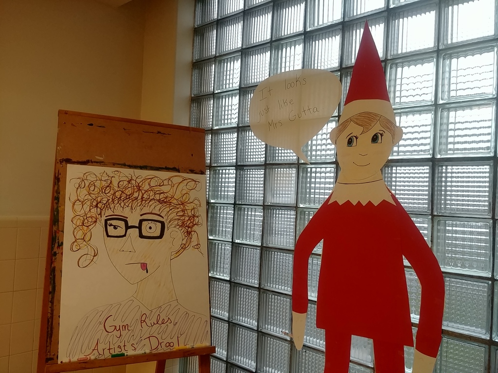 Our elf is an artist!