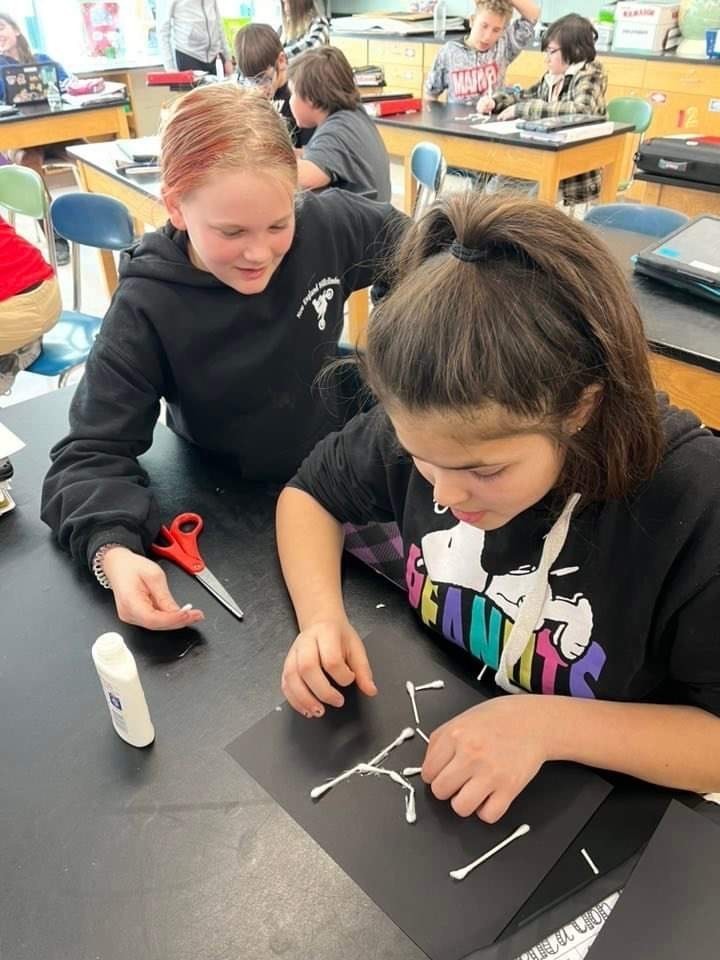 Mrs Millers 6th grade science scholars are learning about space. Today they researched constellations and created these awesome informational projects!