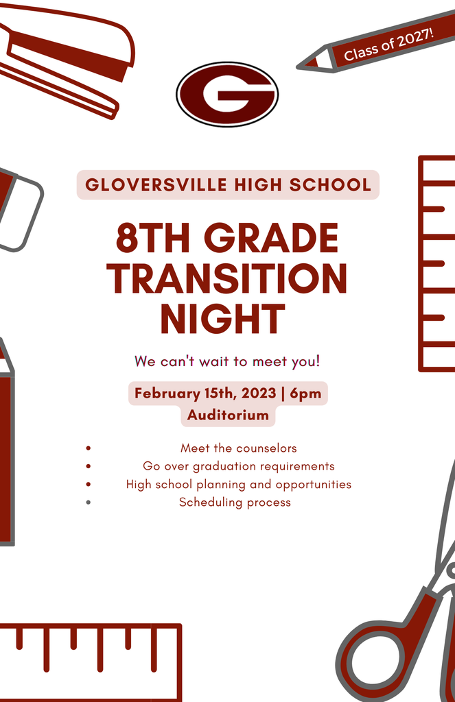 8th Grade Transition Night