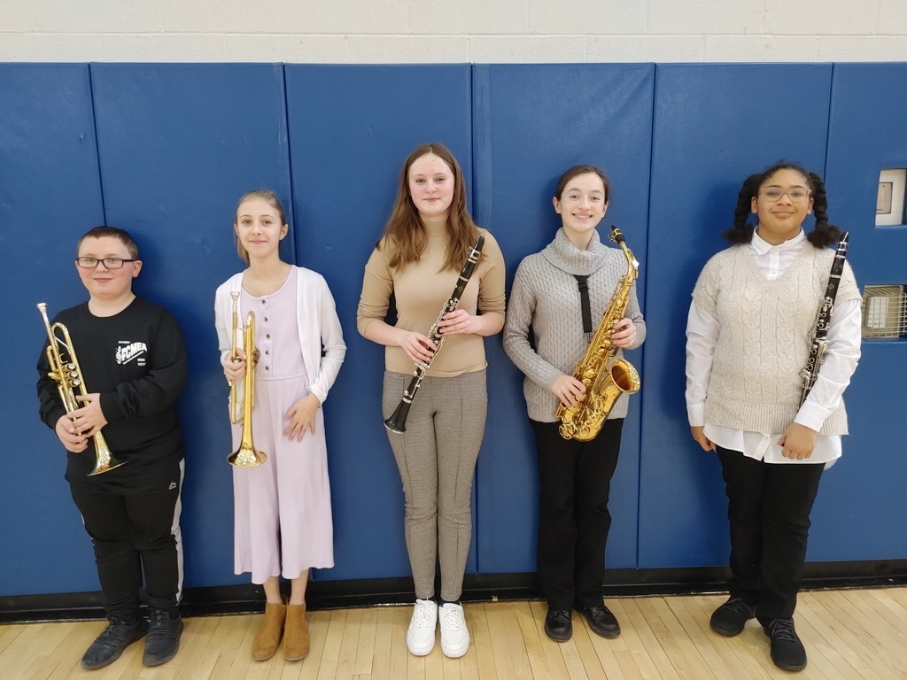 Great performances by the GMS musicians who participated in the All County Music Festival last weekend! Congratulations!