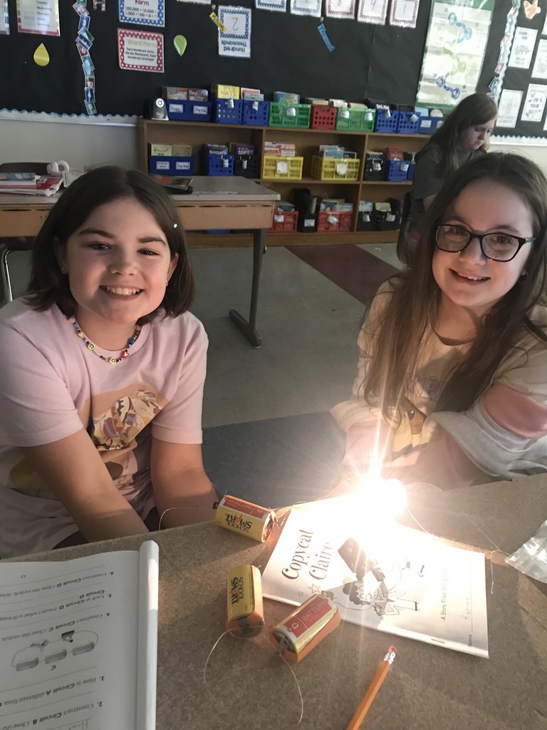 Mrs. Pavlus’ class is having a blast creating and exploring electrical circuits!   