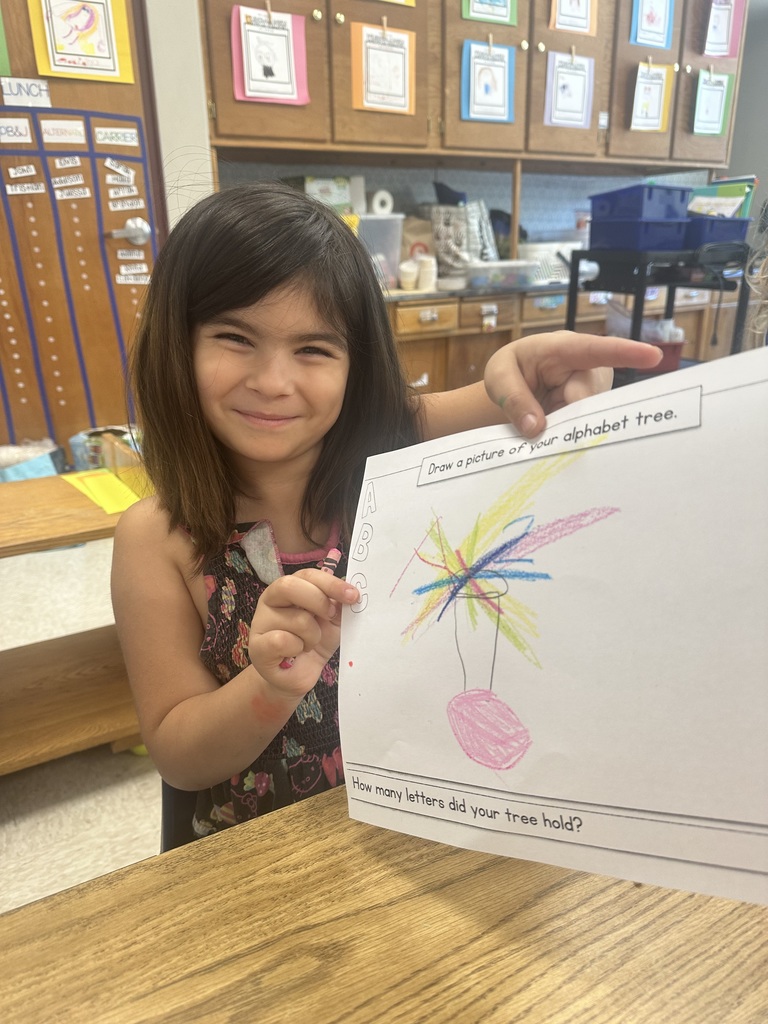 Mrs.Zucker has started STEM at Park Terrace this week.  In Kindergarten, scholars read the book Chicka Chicka Boom Boom and worked together in small groups to make their very own three dimensional tree that can hold the most letters. Scholars were able to count their letters and then drew a picture of their alphabet tree. Photos taken in Mrs. Russo’s Kindergarten class. 